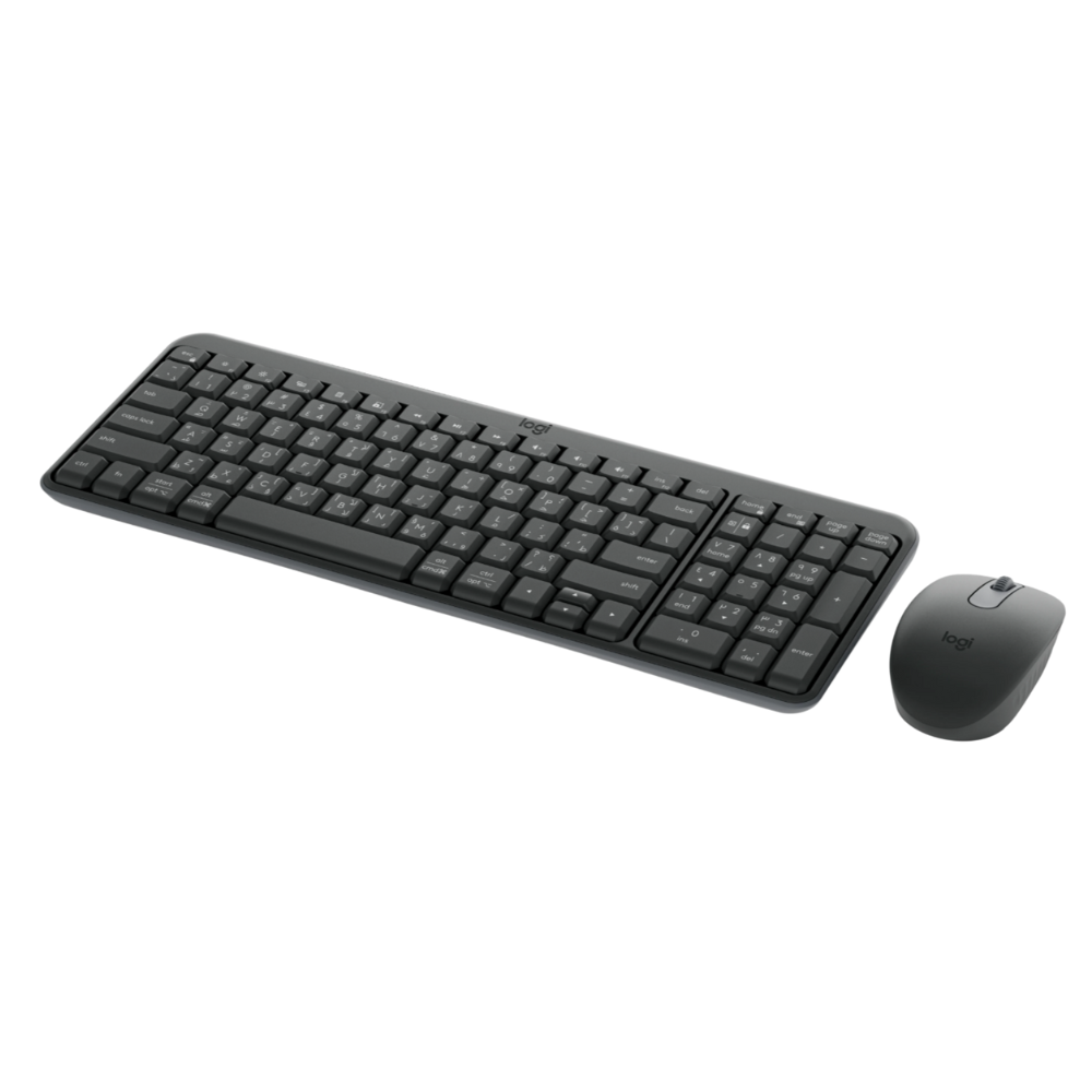 Logitech MK250 Compact Bluetooth Wireless Combo Keyboard Mouse - Arabic/English - Image 4