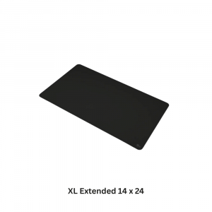 Glorious XL Extended Pro Stitched Cloth Gaming Mouse pad, 14x24"- Black