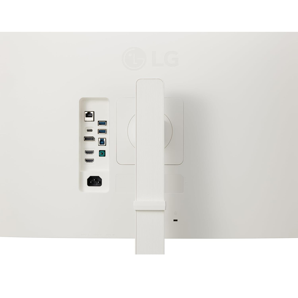 LG 38" WR85QC 144Hz 1ms Nano IPS UltraWide Curved Monitor HDR600 WQHD HDMI 2.1 USB-C 90W KVM Speaker, White - Image 3