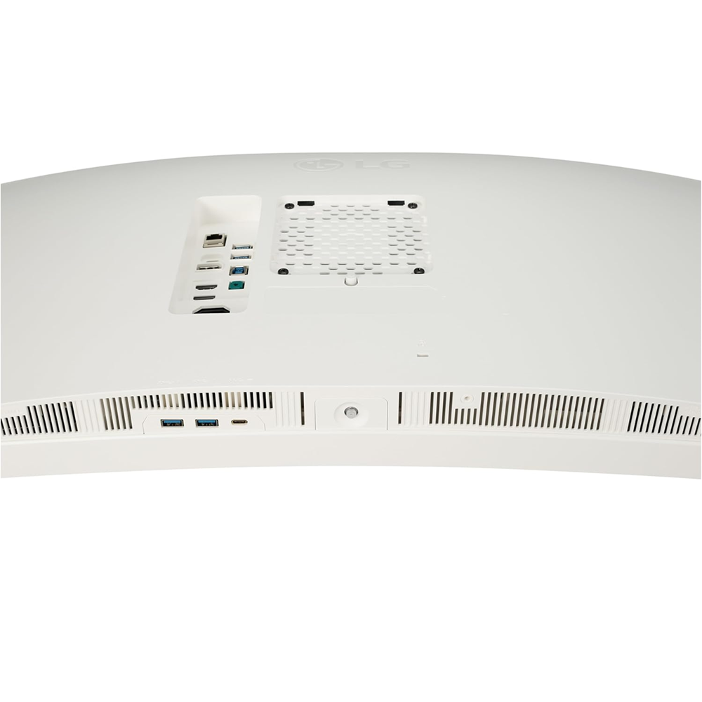 LG 38" WR85QC 144Hz 1ms Nano IPS UltraWide Curved Monitor HDR600 WQHD HDMI 2.1 USB-C 90W KVM Speaker, White - Image 4