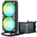 TRYX Panorama SE 240 ARGB Black All In One liquid CPU Cooler Rotatable Display - 240mm - Image 3