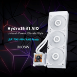 Lian Li HydroShift LCD 360S AIO Cooler (White) - Image 2