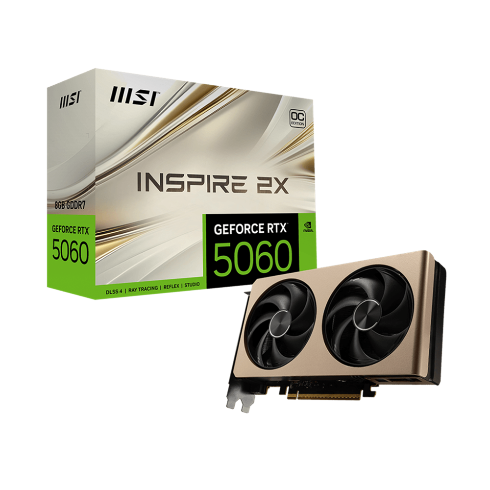 912-v537-020 GeForce RTXâ„¢ 5060 8G INSPIRE 2X OC