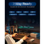 TerraMaster D1 SSD Plus USB-C 4.0 M.2 NVME Portable High Speed SSD Enclosure Case, 40Gbps Max. 8TB Support - Image 4