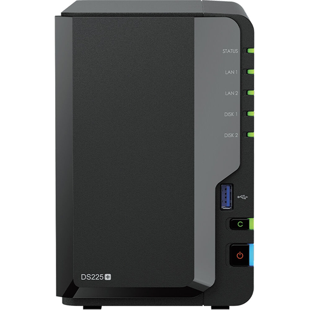 Synology DiskStation DS225+ 2-Bay NAS Enclosure