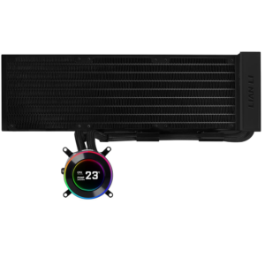 Lian Li HydroShift II LCD-C 360N AIO Cooler (Black) (Fanless) - Image 2