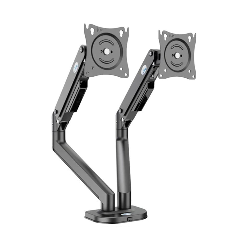 Dual monitor arm