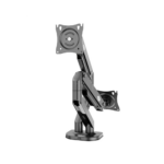 ZENO M8D 17″ – 32″ Dual Monitor Arm Full Motion Height Swivel Tilt Rotation Adjustable (Only For Flats) - Image 4