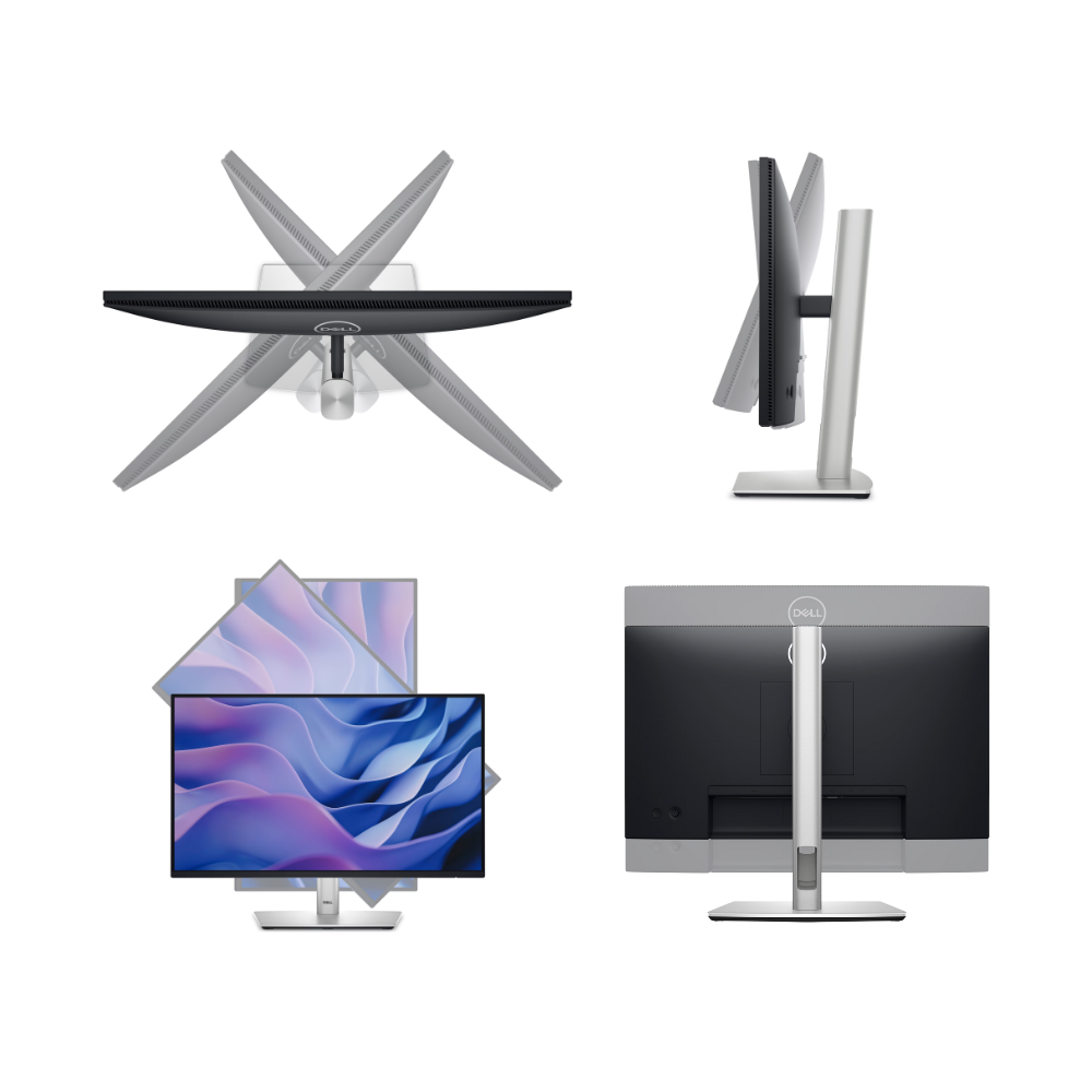 Dell Pro 22" Plus P2225H Adjustable Stand IPS 100Hz FHD 5ms Eye Comfort Rotatable Monitor, HDMI / VGA / DisplayPort / USB-C 15W - Image 3