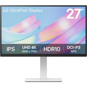 lg 27-inch 4K UHD UltraFine™ IPS Monitor with HDR10 feature and high brightness