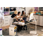 LG 32" U889S 4K UHD IPS Touchscreen Smart Monitor Swing with Rolling Stand USB-C 65W webOS Speaker HDR Glare Surface - Image 6