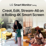 LG 32" U889S 4K UHD IPS Touchscreen Smart Monitor Swing with Rolling Stand USB-C 65W webOS Speaker HDR Glare Surface - Image 3