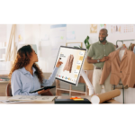 LG 32" U889S 4K UHD IPS Touchscreen Smart Monitor Swing with Rolling Stand USB-C 65W webOS Speaker HDR Glare Surface - Image 5