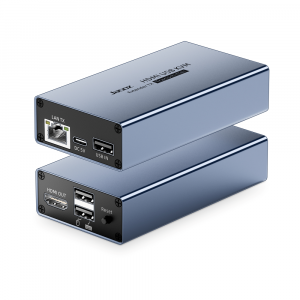 Jasoz 150M 1080P for HDMI USB Ethernet KVM Extender Video Splitters