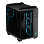 ASUS TUF Gaming GT502 Horizon ARGB ATX Mid Tower Gaming PC Case 4-fans – Black - Image 2