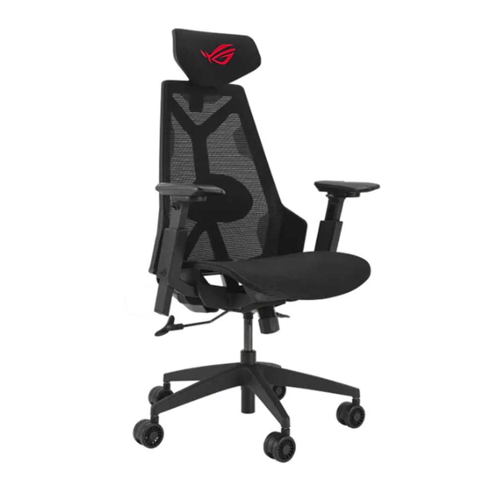 ASUS SL400C ROG Destrier Core Ergo Gaming Chair - Futuristic Cyborg Aesthetic - Image 2