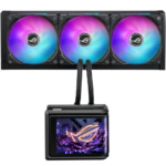 ASUS ROG Ryuo IV SLC 360 ARGB Liquid CPU Cooler, 6.67" Curved Display - Image 2