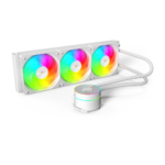 Acer AC360 ARGB all-in-one 360mm CPU Liquid Cooler with Display, White - Image 3