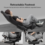 COUGAR Armor EVO S Gaming Chair Retractable Footrest - Orange, 120kg - Image 2