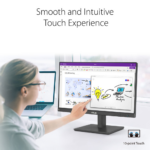 ASUS 24" BE24ECSBT Touch Screen IPS FHD Daisy Chain USB-C 80W Speaker Monitor - Image 4