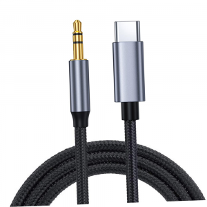 USB-C to Audio Aux 3.5mm Cable M/M - 1m