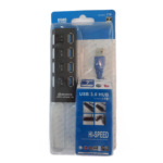 4 Port USB 3.0 High Speed Hub with On/Off Switch - Image 2