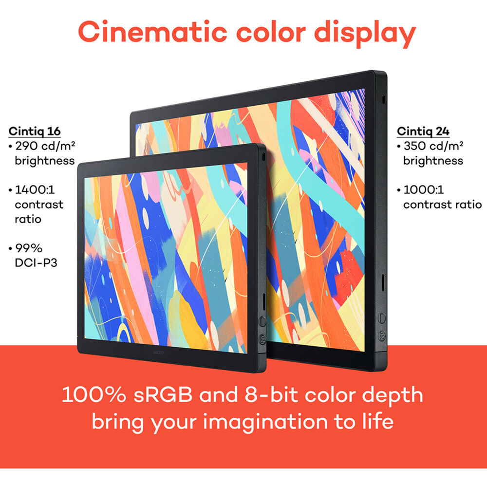 Wacom Cintiq 16" DTK168 2K WQXGA Creative Pen Display - Image 3