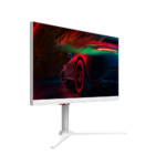 GameOn 27" SX27W Switch X Series Dual Mode 4K UHD 160Hz/FHD 320Hz, 0.5ms, Fast IPS HDMI 2.1 Speaker Gaming Monitor, White - Image 2