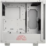 XPG Invader Mid Tower Tempered Glass PC Case, White - Image 6