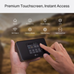 TP-Link M8550 5G WiFi 6E  Tri-Band AXE3600 Gigabit WAN/LAN Port Touch Screen Mobile Router, 32 Devices - Image 6