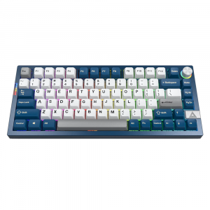 Montech MKey PRO 75% Freedom Wireless Mechanical Gaming Keyboard Tri-Mode, Yellow Switch (MK75FY)