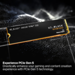 WD_BLACK 2TB SN8100 M.2 NVMe SSD PCIe Gen 5 Without Heatsink, 14900MB/s - Image 3