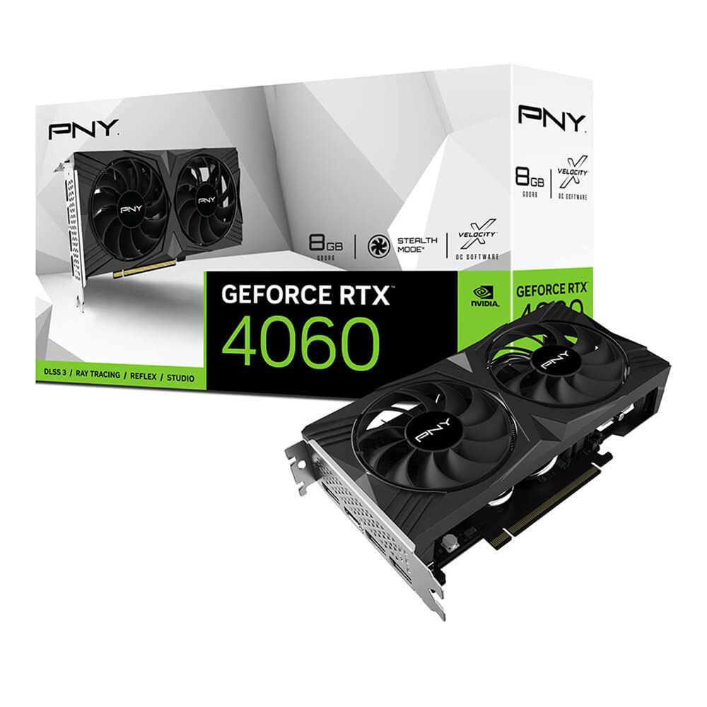 PNY GeForce RTX 4060 8GB VERTO Dual Fan