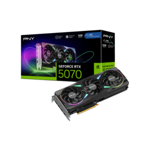 PNY GeForce RTX™ 5070 ARGB EPIC-X RGB™ Overclocked Triple Fan GPU