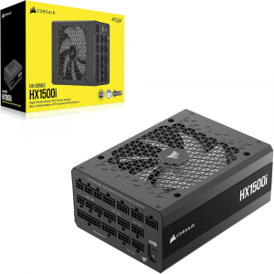 HXi Series™ HX1500i Fully Modular Ultra-Low Noise Platinum ATX 1500 Watt PC Power Supply