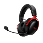 HyperX Cloud III S Wireless - Gaming Headset (Black-Red) (A59Z0AA)