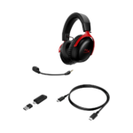 HyperX Cloud III S Wireless Gaming Headset, 53mm, Spatial Audio - Red/Black - Image 4