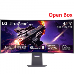 LG 45" GS95QE UltraGear OLED Curved 240Hz 0.03ms 2K HDMI 2.1 UltraWide Gaming Monitor (Open Box)