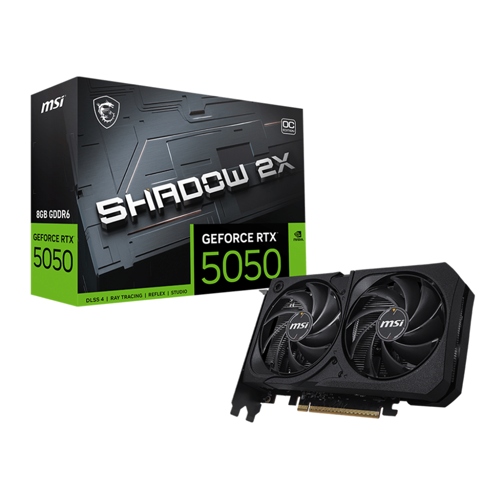 4711377379960 GeForce RTXâ„¢ 5050 8G SHADOW 2X OC