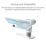 ASUS ROG Herculx Graphics Card Holder, White - Image 2