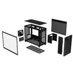 ASUS Prime AP201 Tempered Glass Micro ATX Case - Black - Image 5