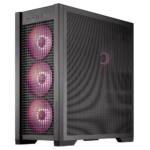 ASUS TUF Gaming GT302 ARGB Tempered Glass Mid Tower PC Case - Black, 4-Fans - Image 3