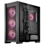 ASUS TUF Gaming GT302 ARGB Tempered Glass Mid Tower PC Case - Black, 4-Fans - Image 7