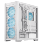 ASUS TUF Gaming GT302 ARGB Tempered Glass Mid Tower PC Case - White, 4-Fans - Image 7