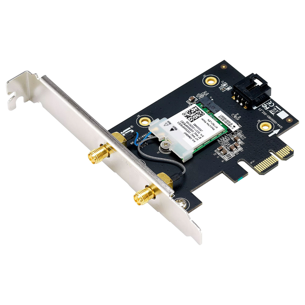 ASUS PCE-BE6500 WiFi 7 Tri-Band PCI-E Bluetooth 5.4 6GHz Adapter - Image 3