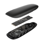 ASUS ESD-A1A Cobble NVMe & SATA M.2 SSD Enclosure USB-C, (Max. 4TB) Black - Image 5