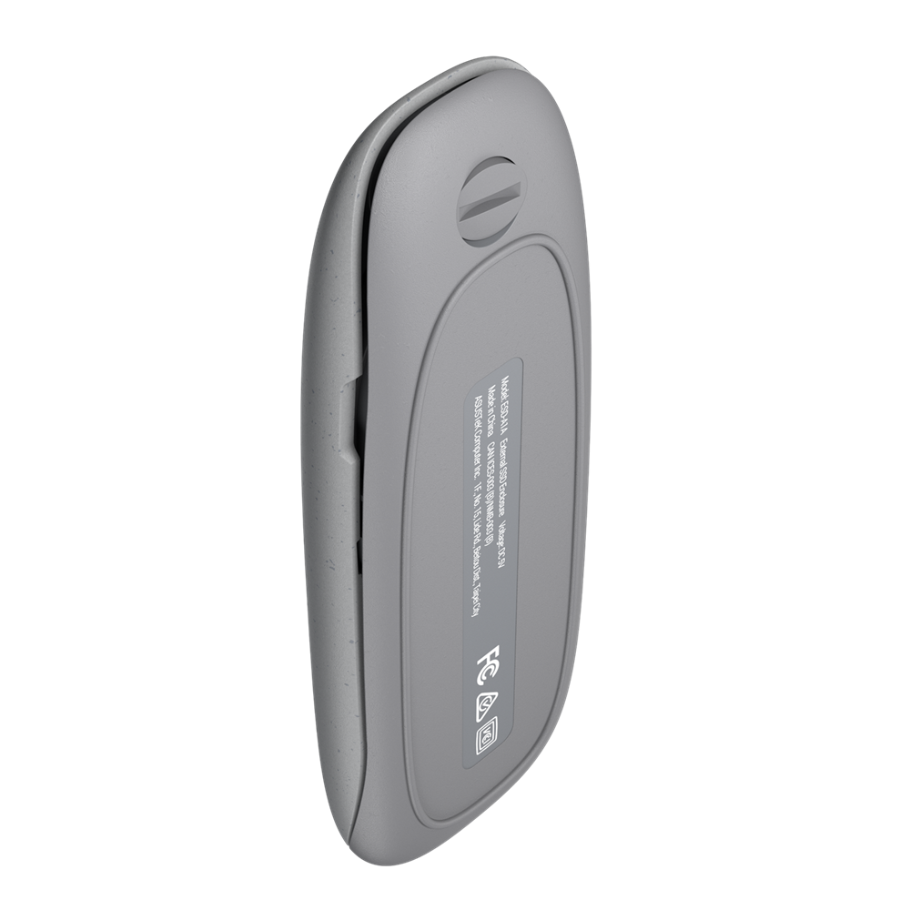 ASUS ESD-A1A Cobble NVMe & SATA M.2 SSD Enclosure USB-C, (Max. 4TB) Gray - Image 3