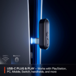 SteelSeries 61687 Arctis Nova 3P Wireless for PlayStation - White Gaming Headset with Mobile App Control - Image 4