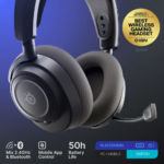 SteelSeries 61744 Arctis Nova 7P Wireless Gen 2 Gaming Headset with Mobile App Control, Black - Image 2