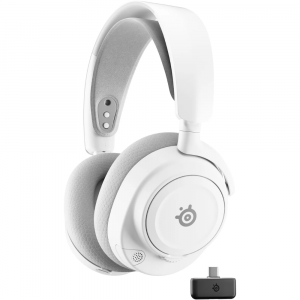 SteelSeries 61745 Arctis Nova 7P Wireless Gen 2 Gaming Headset with Mobile App Control, White